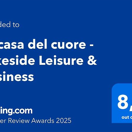 La Casa Del Cuore - Lakeside Leisure & Business บาเวโน ภายนอก รูปภาพ